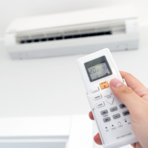 Um dos exemplos de aparelhos domésticos: ar-condicionado.